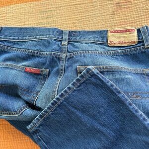 Ben Sherman Jeans wear button front W 34 lg 39 cotton wide leg